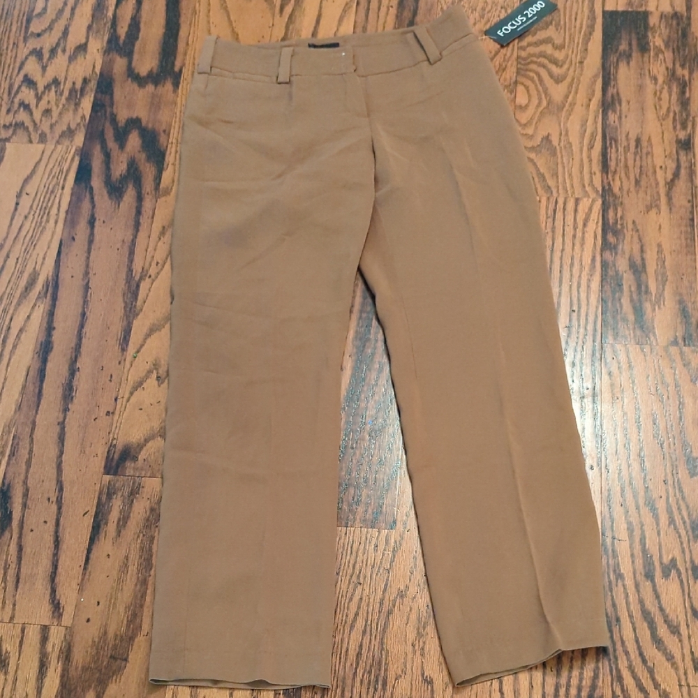 Focus 2000 Tan Chinos Versatile Cotton Blend